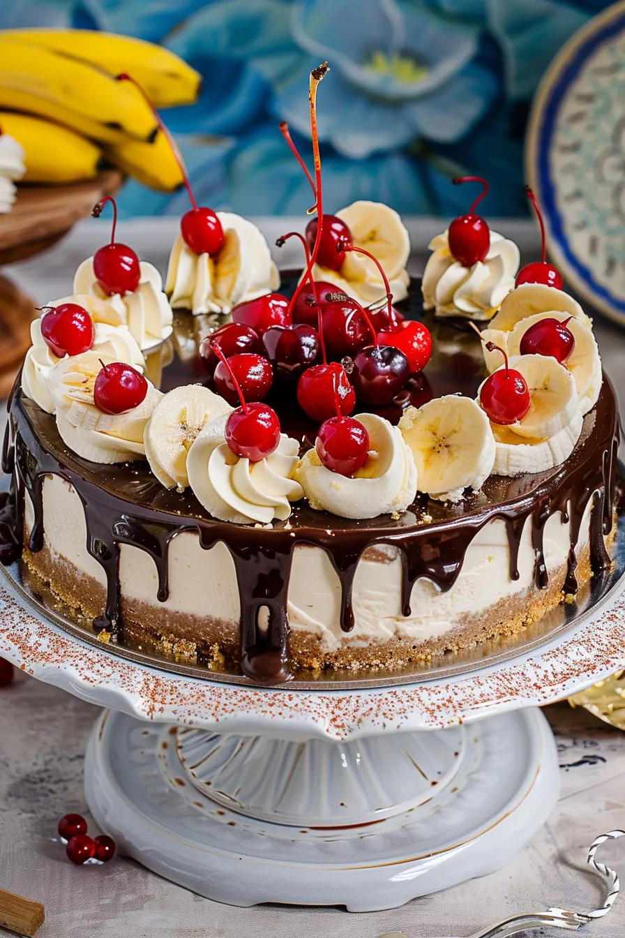 Banana Split Käsekuchen: Ein traumhaftes Kuchen Rezept für Naschkatzen