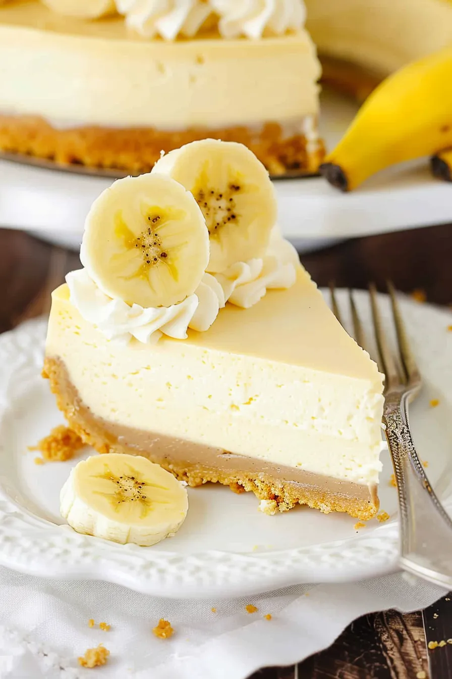 Bananen-Creme Cheesecake: Das beste Kuchen Rezept für Bananenfans