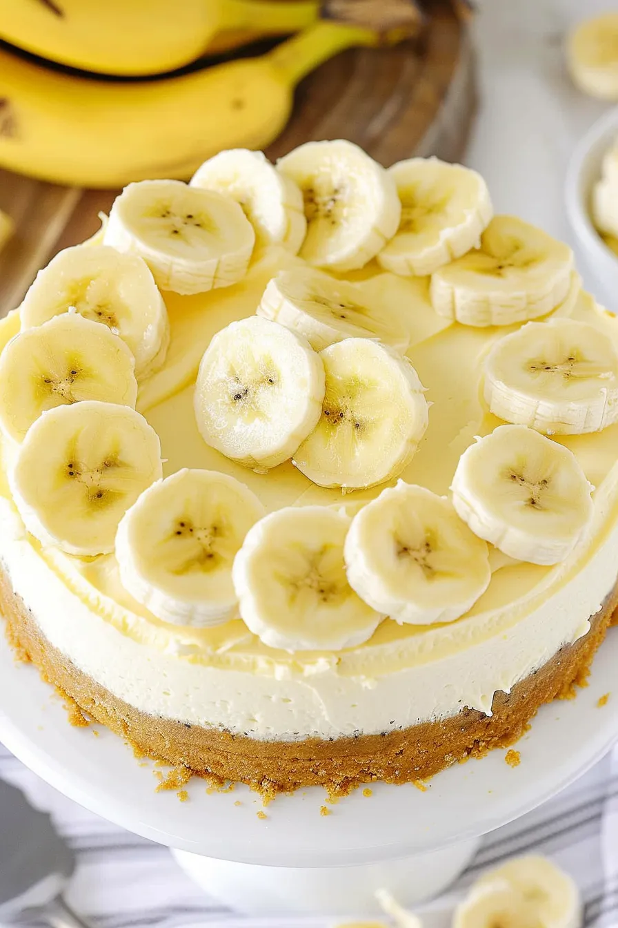 Bananen-Creme Cheesecake: Das beste Kuchen Rezept für Bananenfans