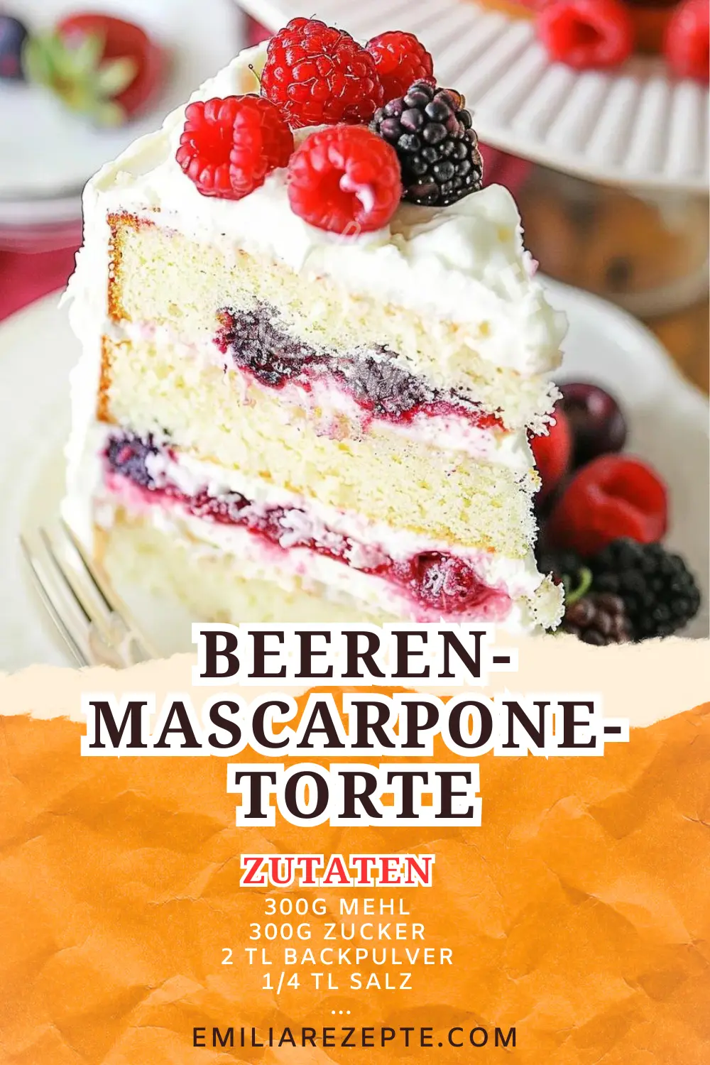 Beeren-Mascarpone-Torte: Fruchtige Kuchen Rezepte für Sommerfeste