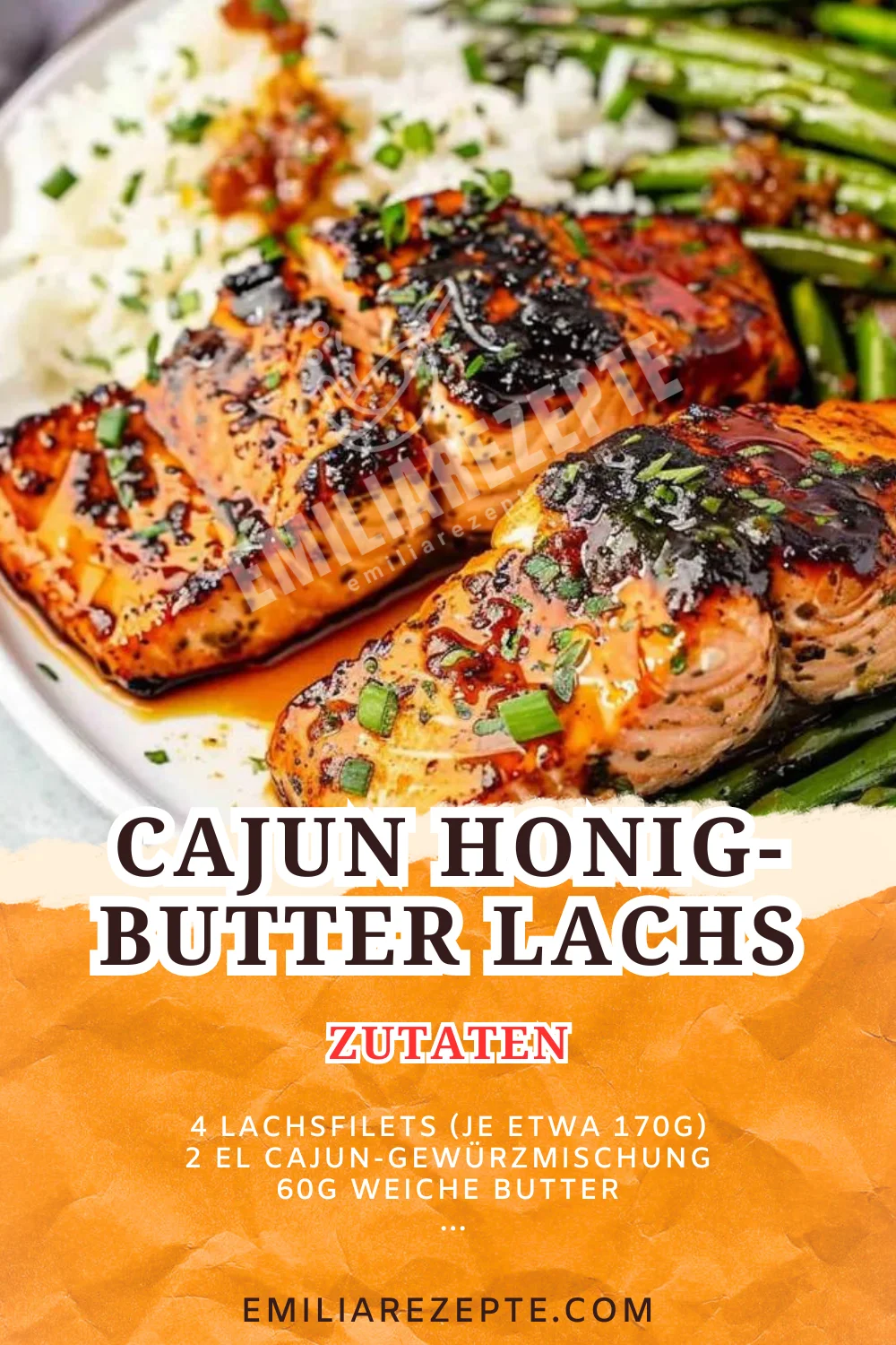 Cajun Honig-Butter Lachs: Pikantes Gesundes Rezept für Fischliebhaber