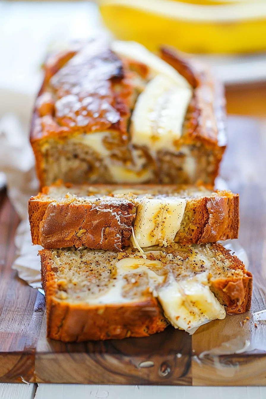 Cremiges Frischkäse-Bananenbrot: Ein saftiges Kuchen Rezept für Genießer