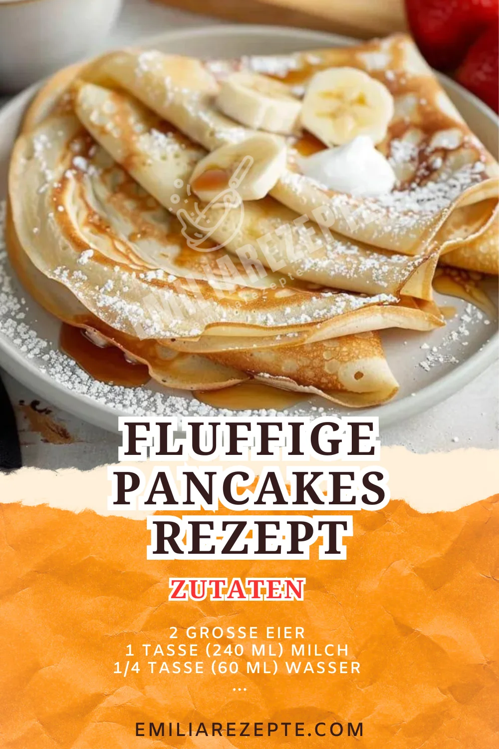 Fluffige Pancakes Rezept: Perfekte hausgemachte Crêpes für jede Gelegenheit