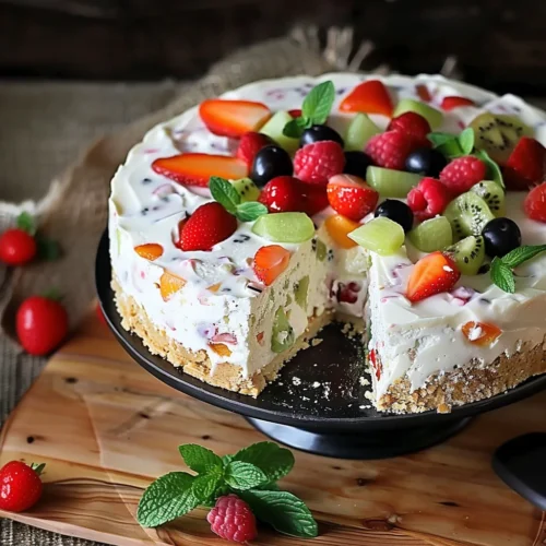 Fruchtiger Käsekuchen: Ein frischer Kuchen-Traum für sommerliche Genussmomente