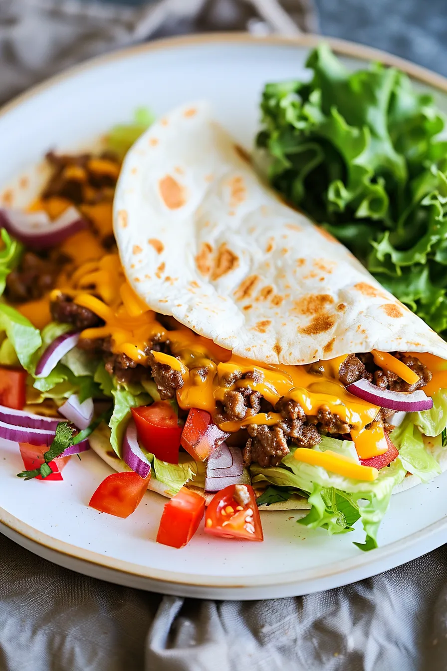 Gegrillte Cheeseburger Wraps: Schnelle und leckere Wraps Rezepte für den Grillabend