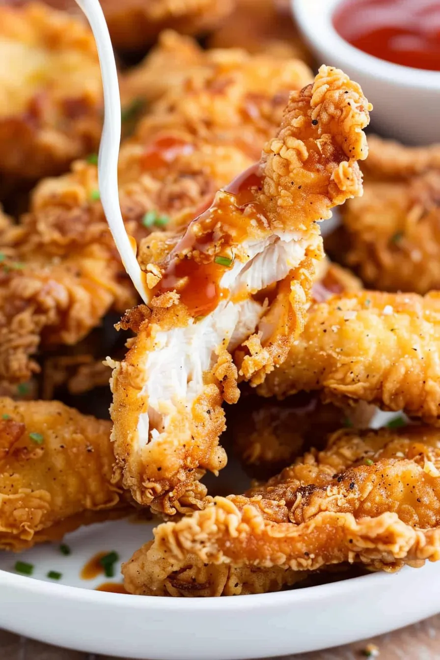 Knusprige Hähnchen-Tenders: Einfaches Rezept für saftige Hähnchenstreifen