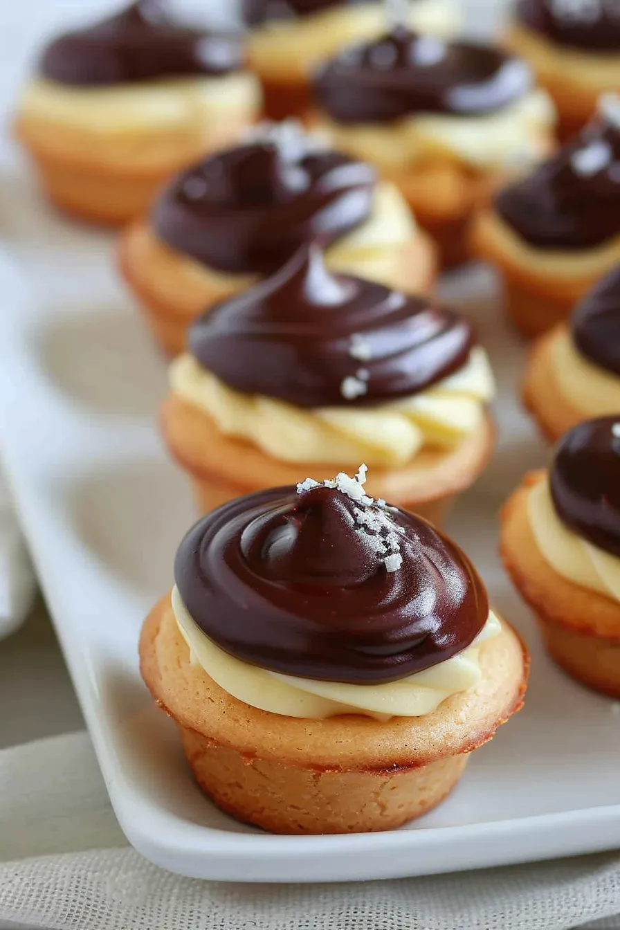 Mini Boston Cream Pie Kekse: Köstliche Kuchenrezepte im Kleinformat