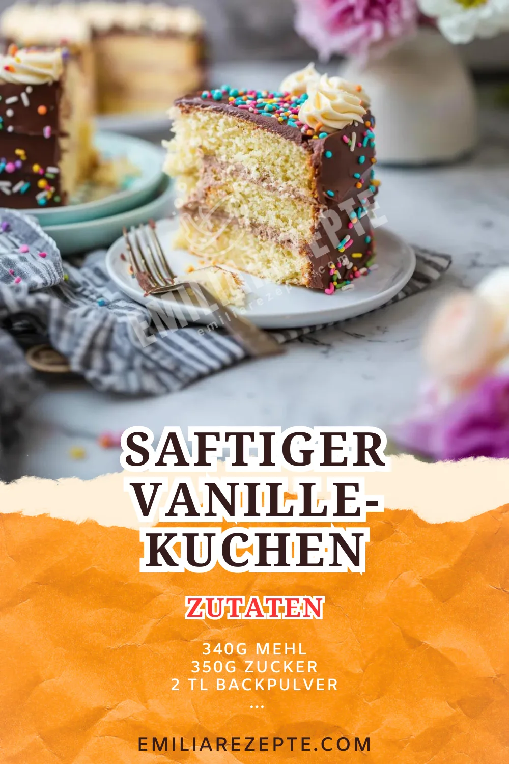 Saftiger Vanille-Kuchen: Einfaches Rezept für den perfekten Klassiker