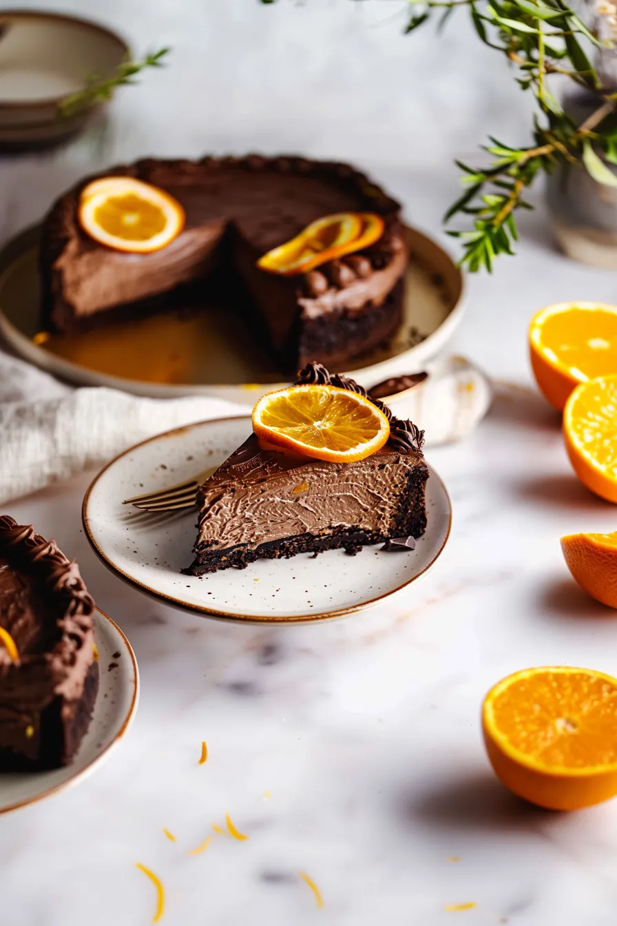 Schokoladen-Orangen-Käsekuchen: Ein himmlisches Kuchen Rezept