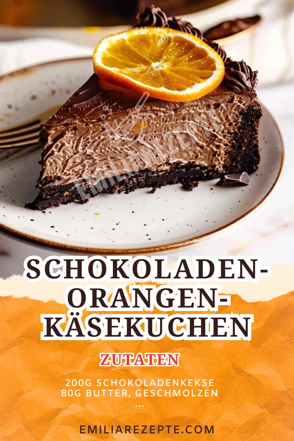 Schokoladen-Orangen-Käsekuchen: Ein himmlisches Kuchen Rezept