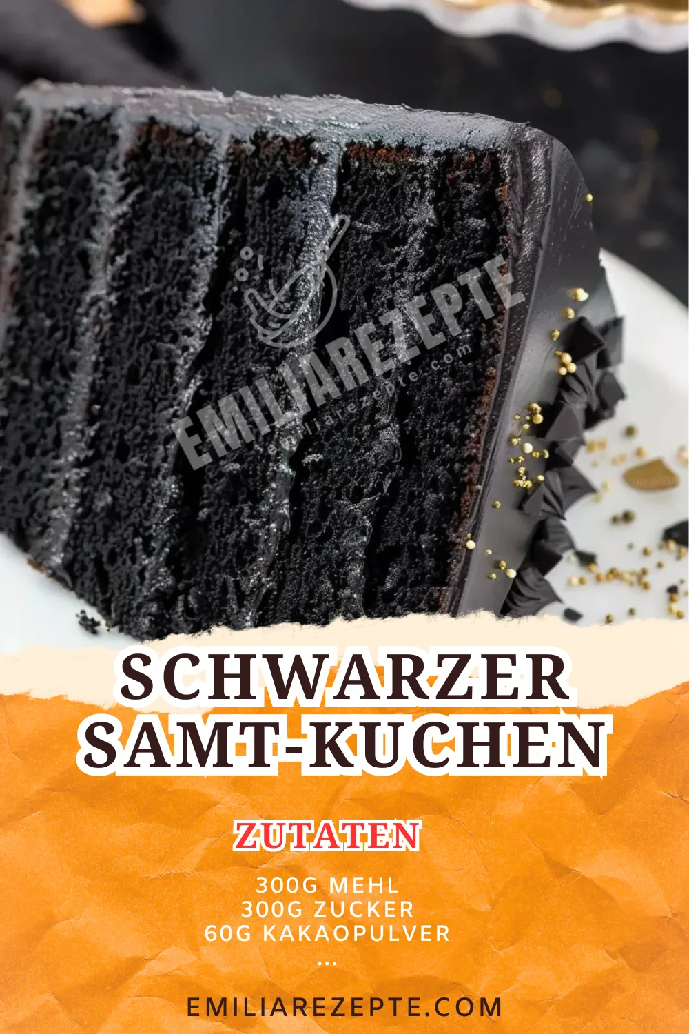 Schwarzer Samt-Kuchen: Ein spektakuläres Kuchen-Rezept für besondere Anlässe