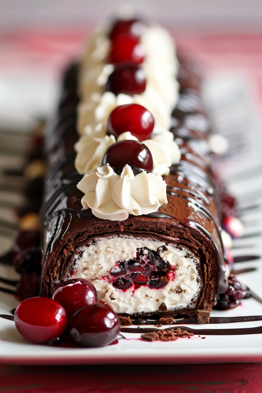 Schwarzwälder Biskuitrolle: Ein klassisches Kuchen Rezept neu interpretiert