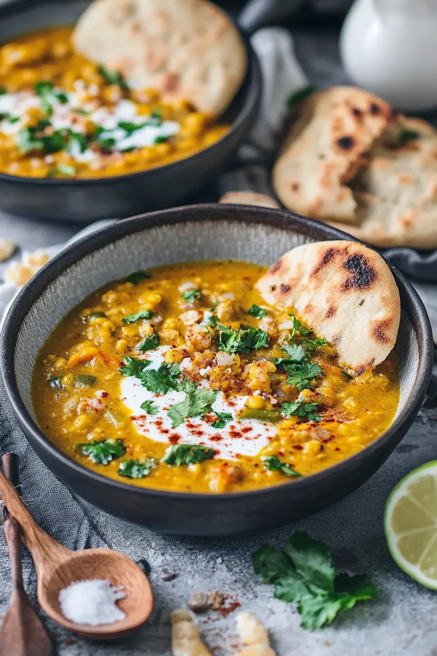 Cremige Goldene Linsensuppe: Einfaches Suppen Rezept für wärmenden Genuss