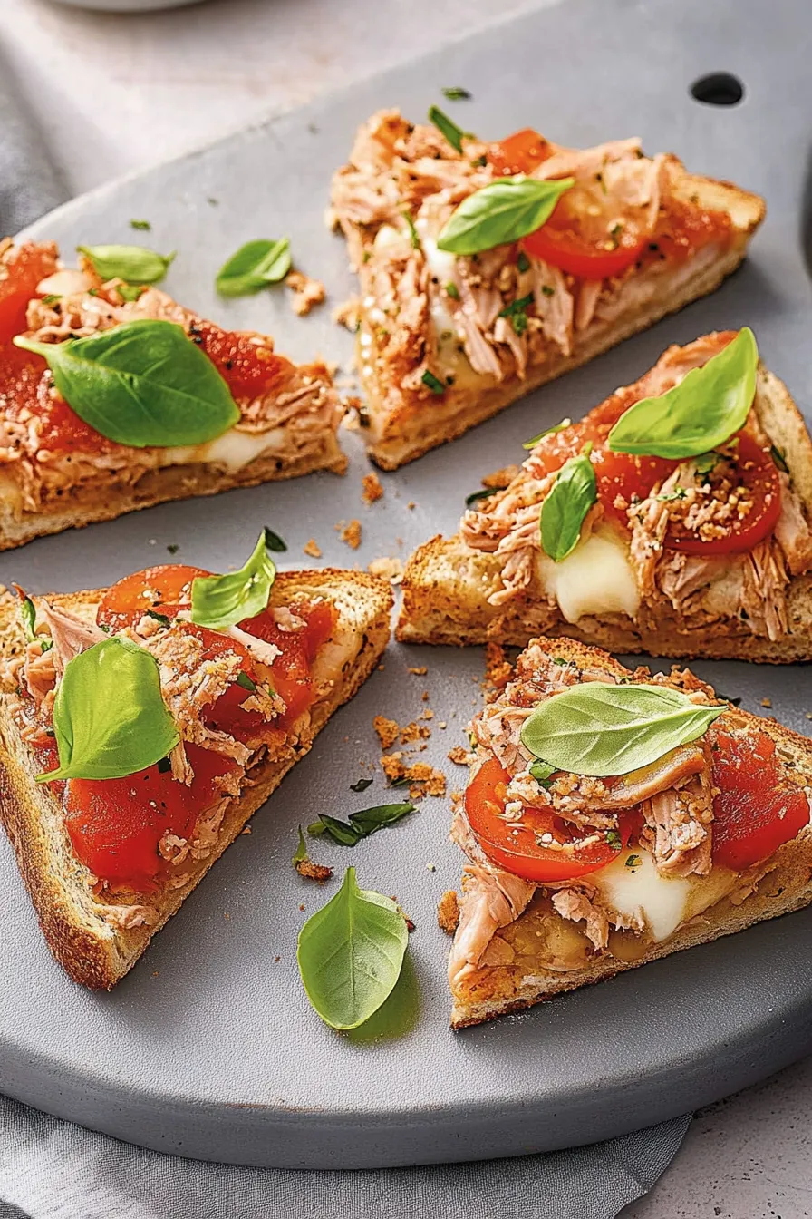 Knusprige Thunfisch-Toast-Ecken aus dem Ofen: Einfaches 20-Minuten-Rezept