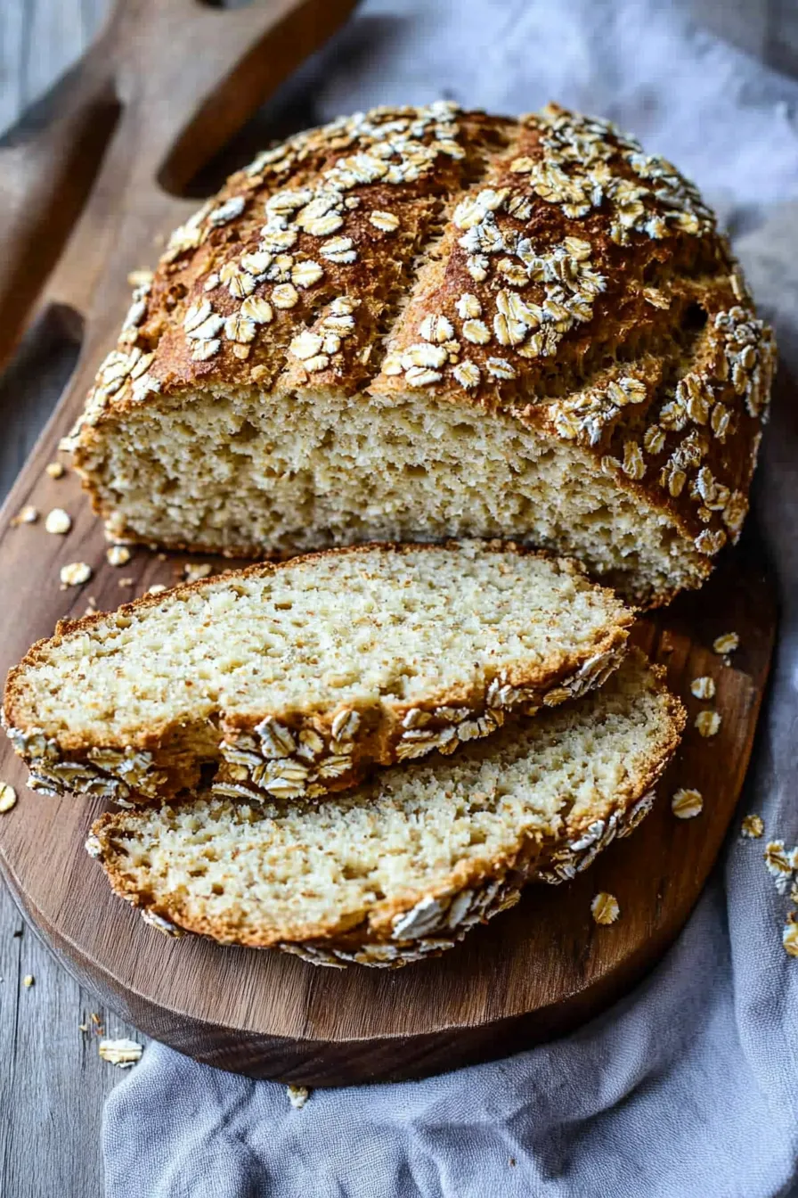 Saftiges Haferflockenbrot mit Quark: Einfaches Rezept für gesundes Brot