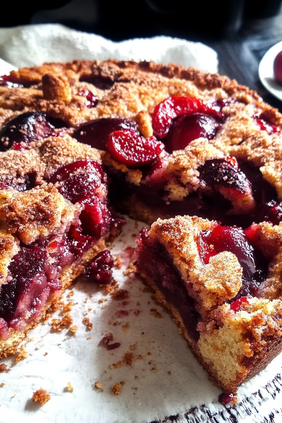 Leckerer Zwetschgenkuchen mit Zimtstreuseln: Einfaches Kuchen Rezept für den Herbst