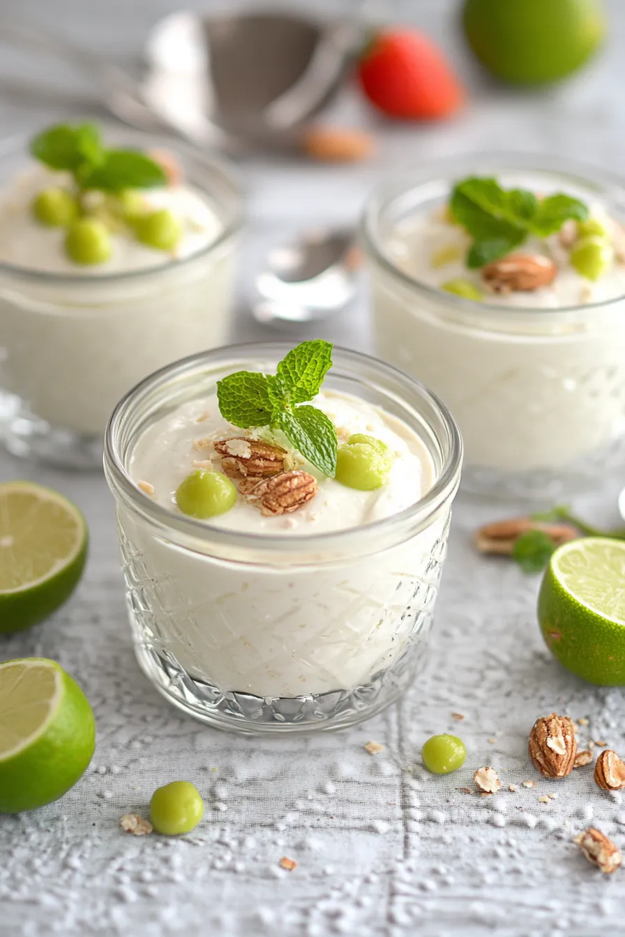 Einfache Rezepte: Erfrischendes Joghurt-Limetten-Mousse - Leicht und Lecker