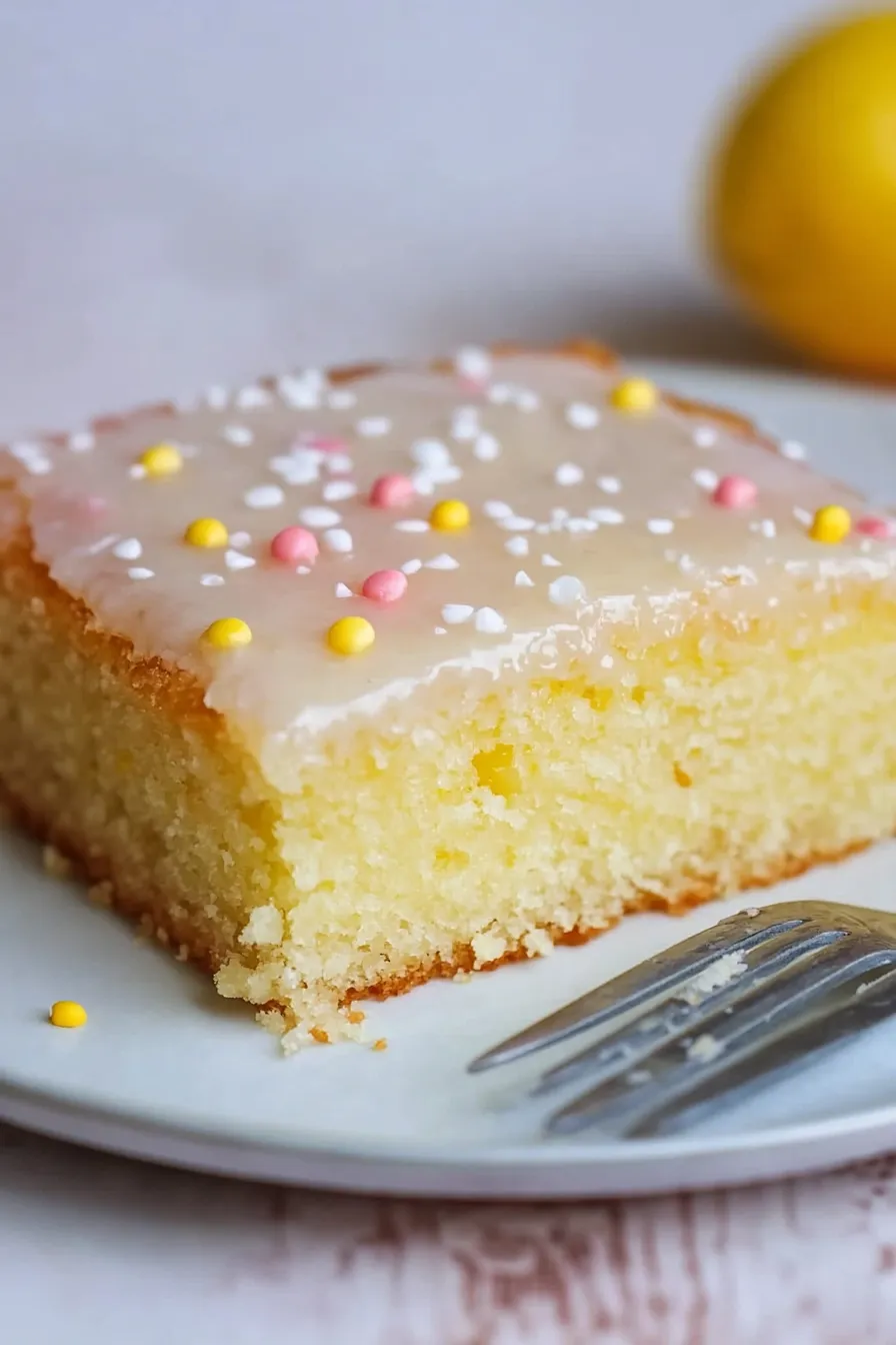 Saftiger Zitronenkuchen: Einfaches Kuchen Rezept für frischen Zitrusgenuss