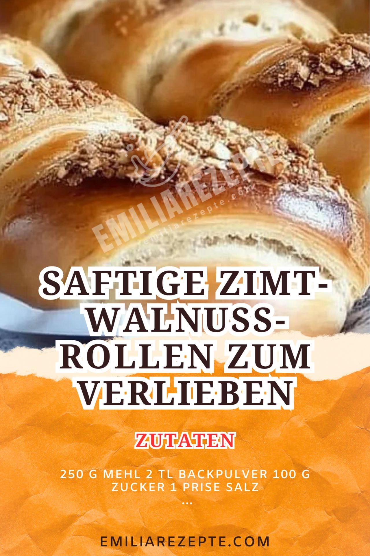 Muffins Rezept: Saftige Zimt-Walnuss-Rollen zum Verlieben