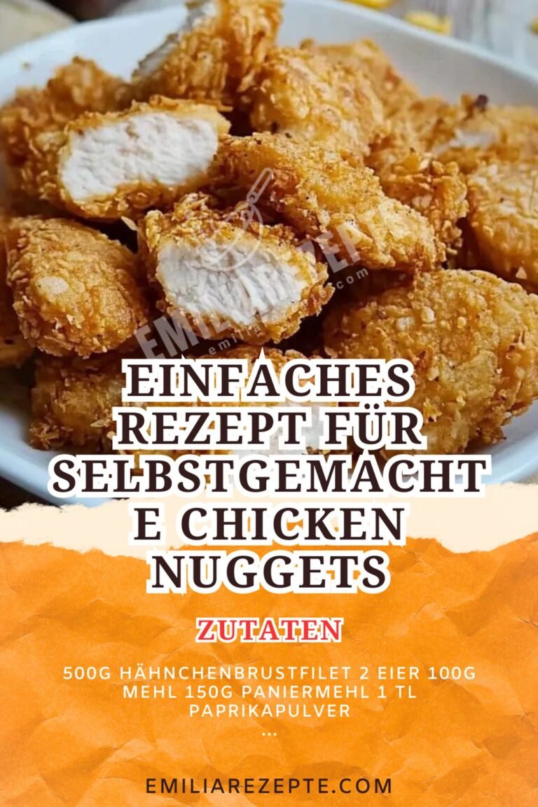 Hähnchen Rezepte: Knusprige Selbstgemachte Chicken Nuggets