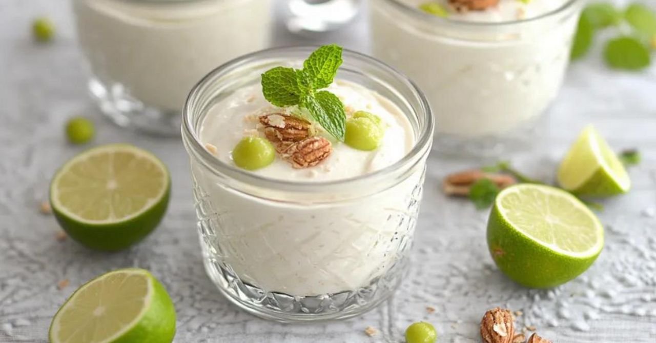 Einfache Rezepte: Erfrischendes Joghurt-Limetten-Mousse - Leicht und Lecker