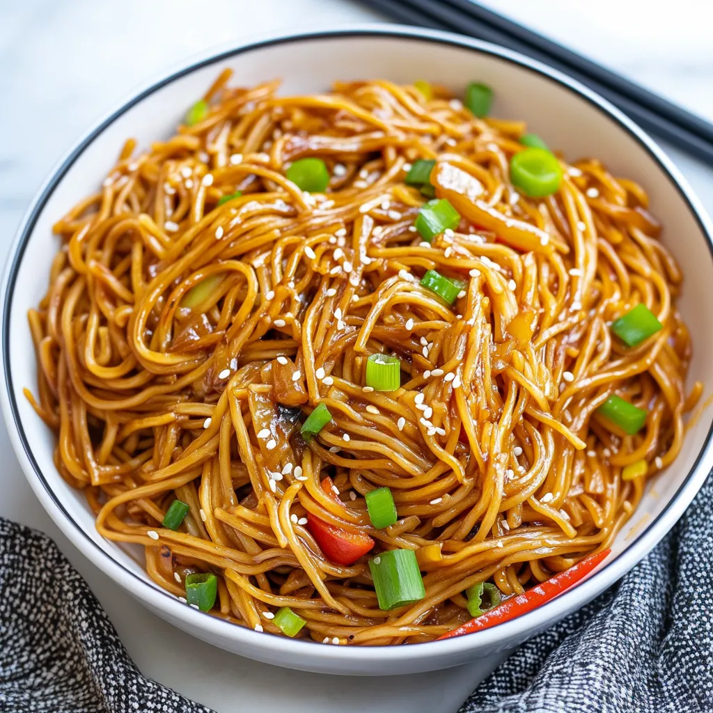 Schnelle Teriyaki-Nudeln: Asiatisches Pasta Rezept für ein leckeres Abendessen