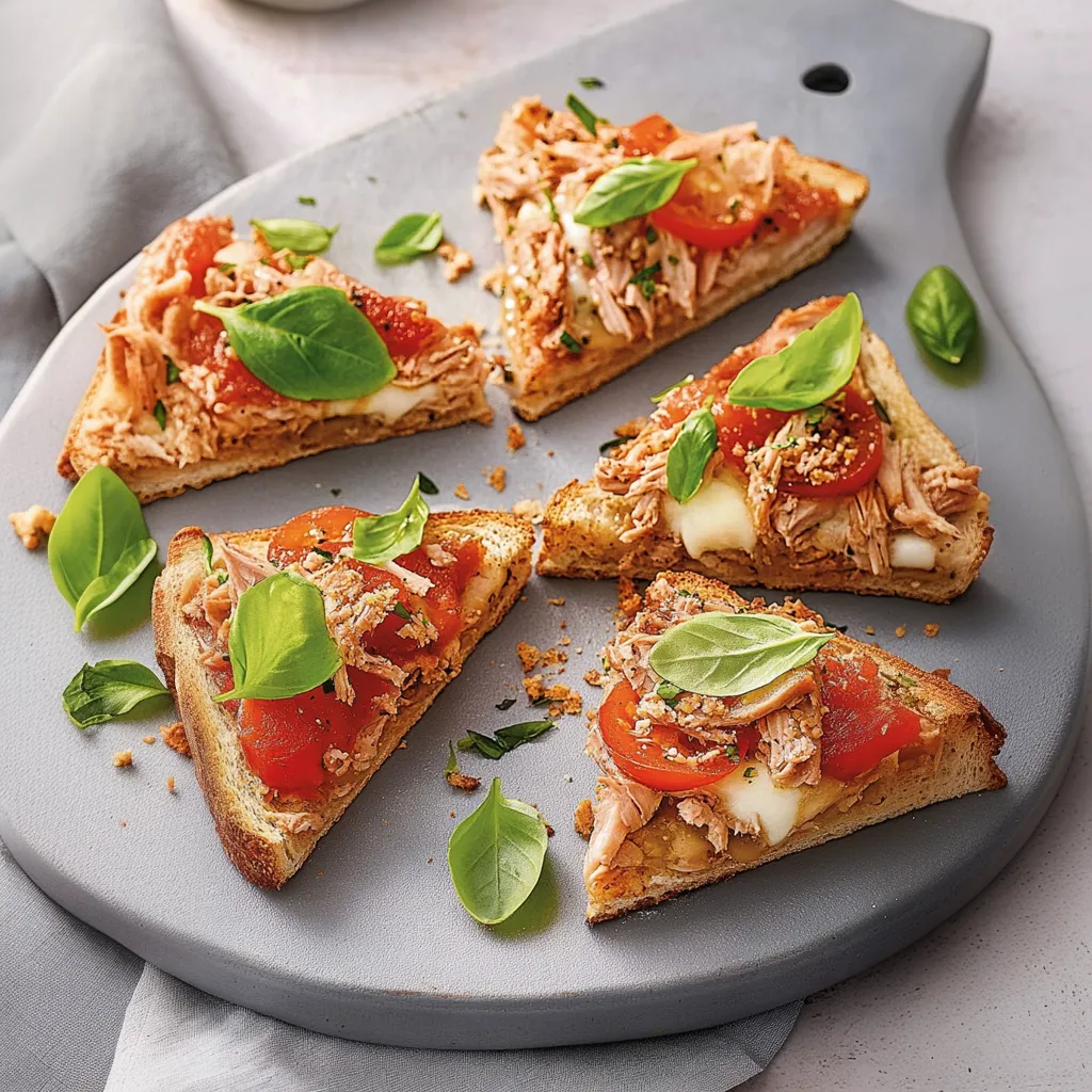Knusprige Thunfisch-Toast-Ecken aus dem Ofen: Einfaches 20-Minuten-Rezept