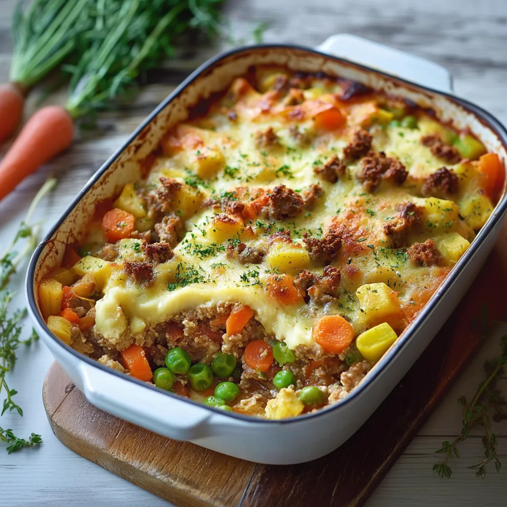 Bunter Gemüse-Hackfleisch-Auflauf: Leckeres Low-Carb-Abendessen