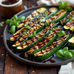 Gegrillte Zucchini mit Balsamico-Glasur: Ein sommerliches Grillrezept