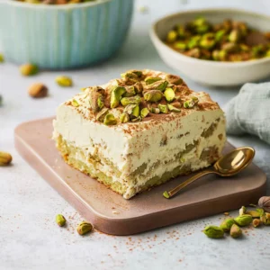 Himmlisches Pistazien-Tiramisu: Eines der besten Kuchen Rezepte für Dessert-Liebhaber