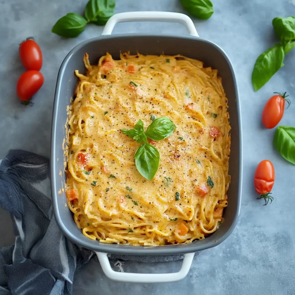 One Pot Rezepte: Leckere Ofen-Pasta mit Gemüse und Käse