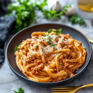 Pasta Rezepte: Leckere Nudeln mit Hackfleisch-Parmesan-Tomatensoße