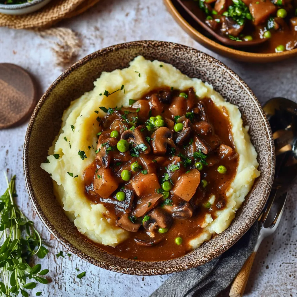 Vegetarische Rezepte: Köstliches Pilz-Gulasch Bourguignon