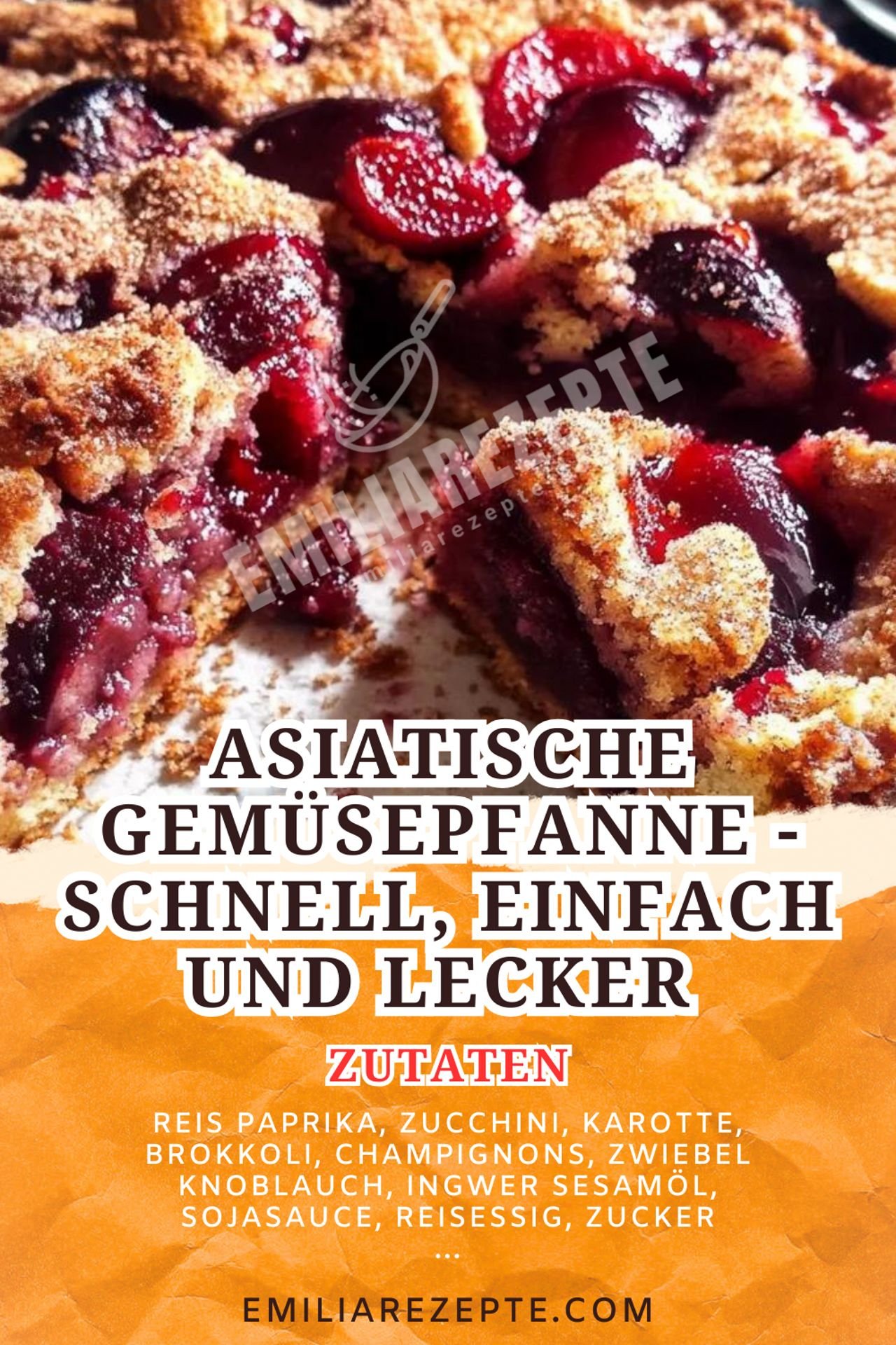 Leckerer Zwetschgenkuchen mit Zimtstreuseln: Einfaches Kuchen Rezept für den Herbst