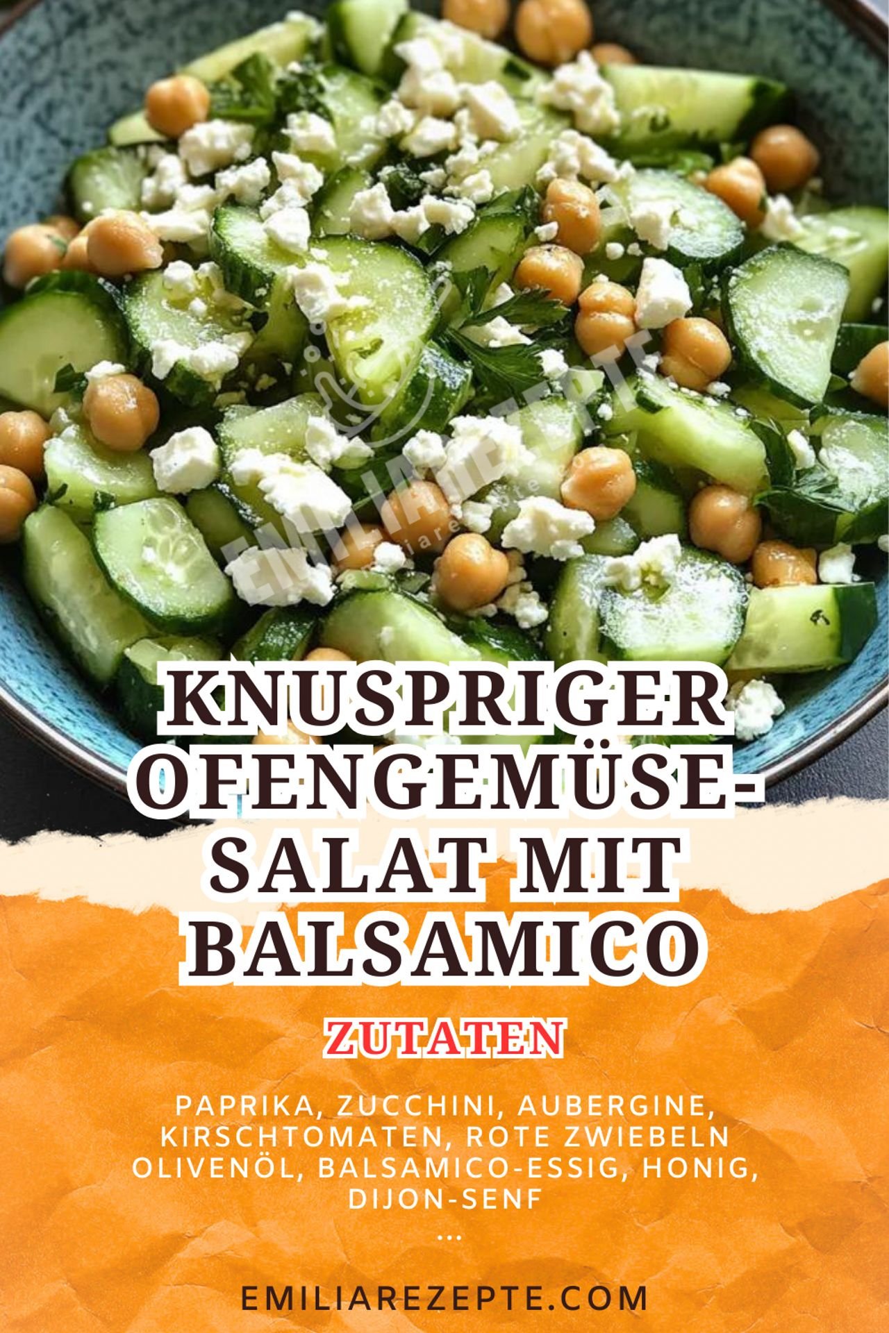 Erfrischender Gurkensalat mit Kichererbsen und Feta: Leckeres Salat Rezept für den Sommer