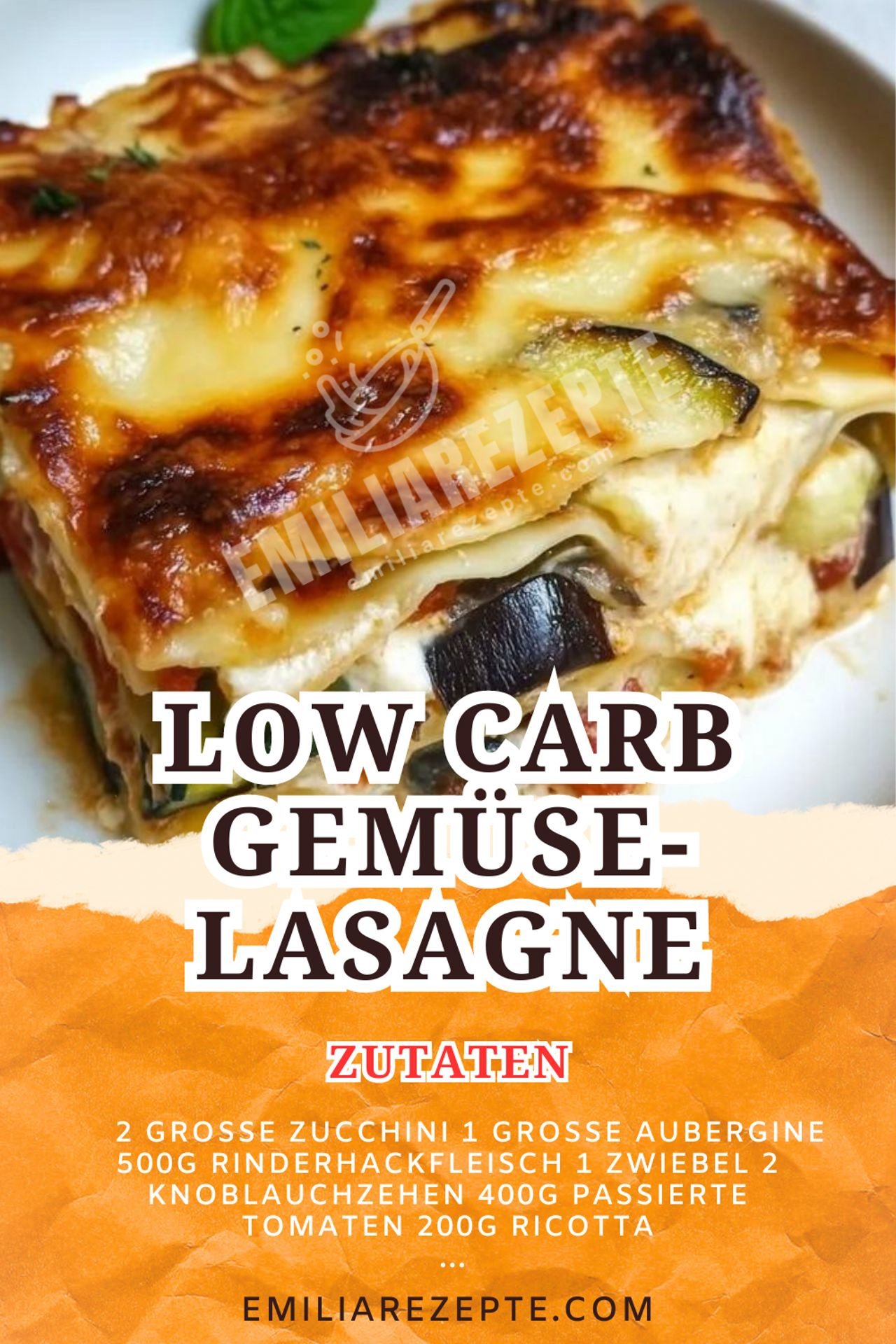 Low Carb Gemüse-Lasagne: Gesunder Auflauf ohne Pasta