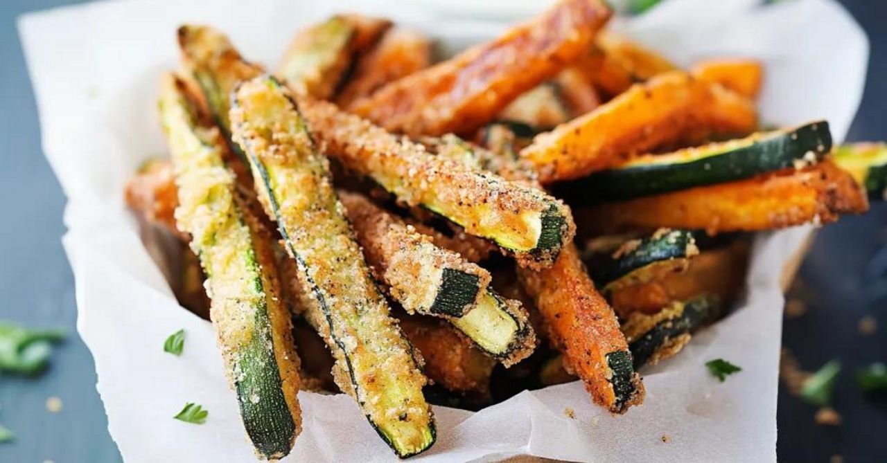 Low Carb Rezepte: Knusprige Zucchini-Pommes aus dem Ofen