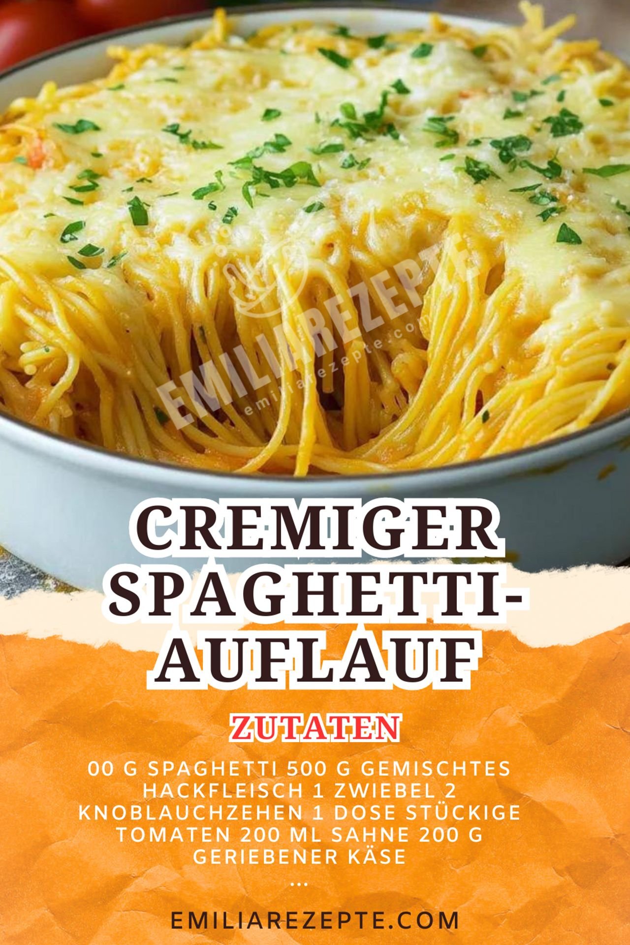 Cremiger Spaghetti-Auflauf: Einfaches Familienrezept für gemütliche Abende