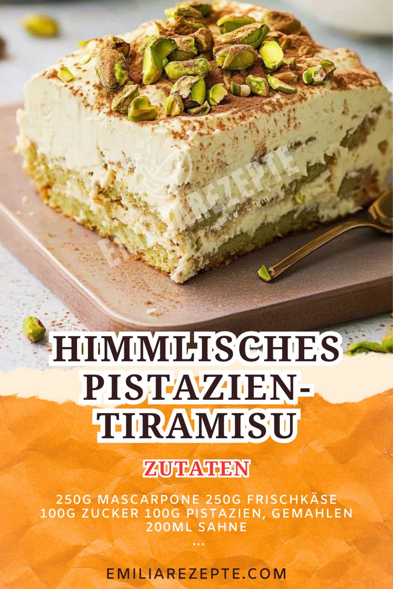 Himmlisches Pistazien-Tiramisu: Eines der besten Kuchen Rezepte für Dessert-Liebhaber