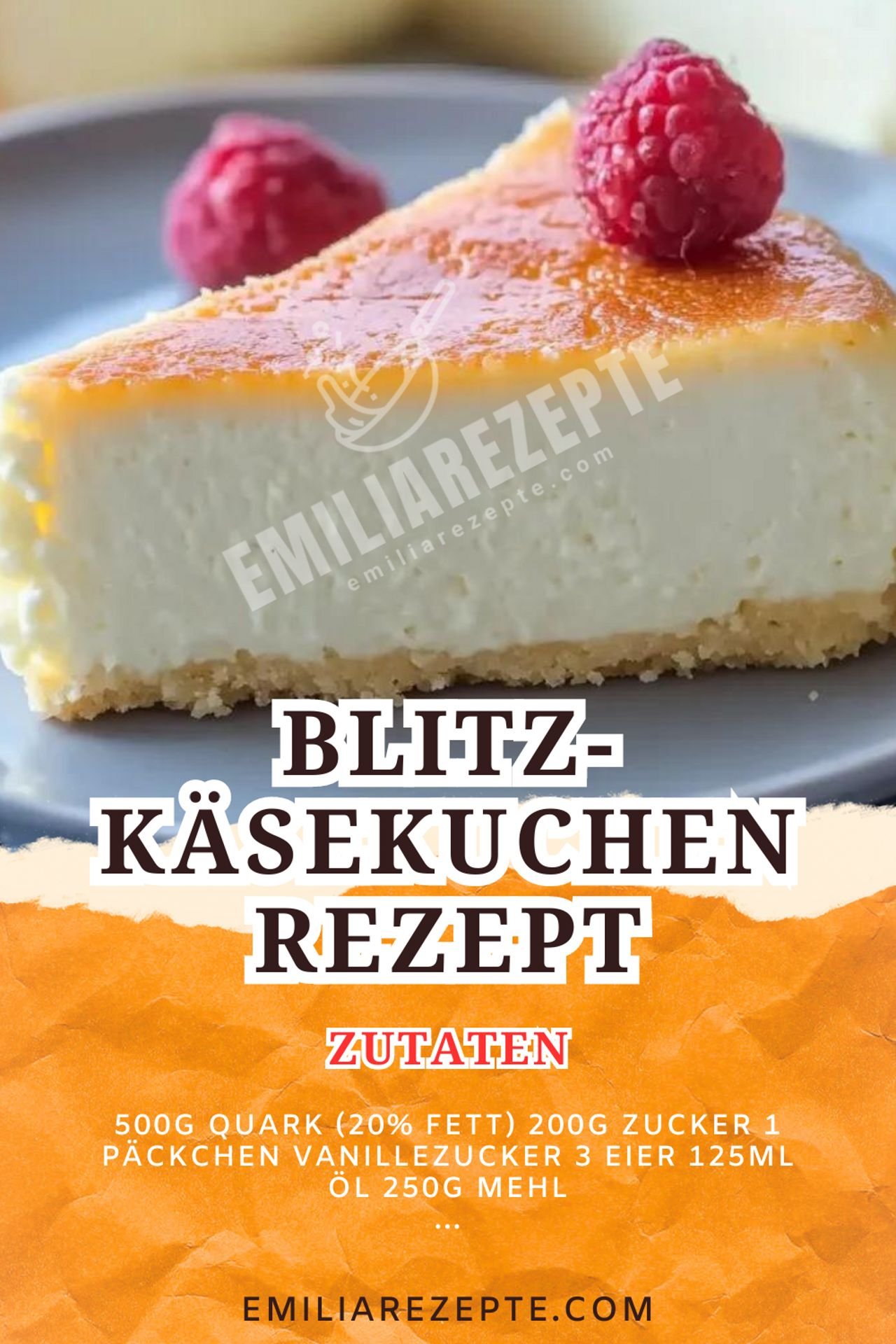 Blitz-Käsekuchen Rezept: Cremiger Genuss in nur 3 Minuten Zubereitungszeit