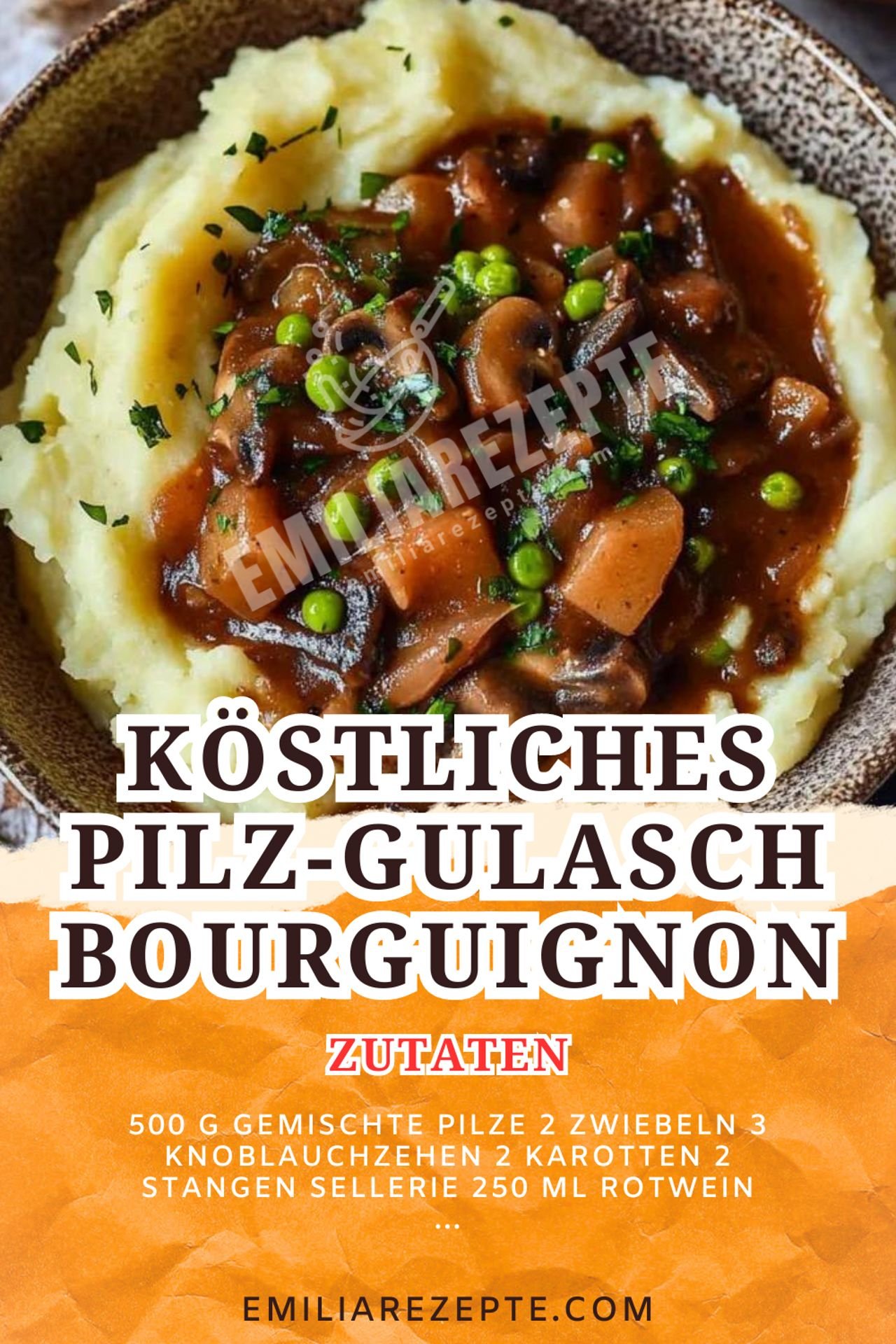 Vegetarische Rezepte: Köstliches Pilz-Gulasch Bourguignon