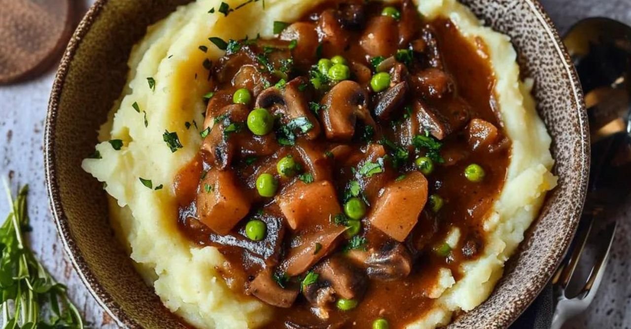 Vegetarische Rezepte: Köstliches Pilz-Gulasch Bourguignon