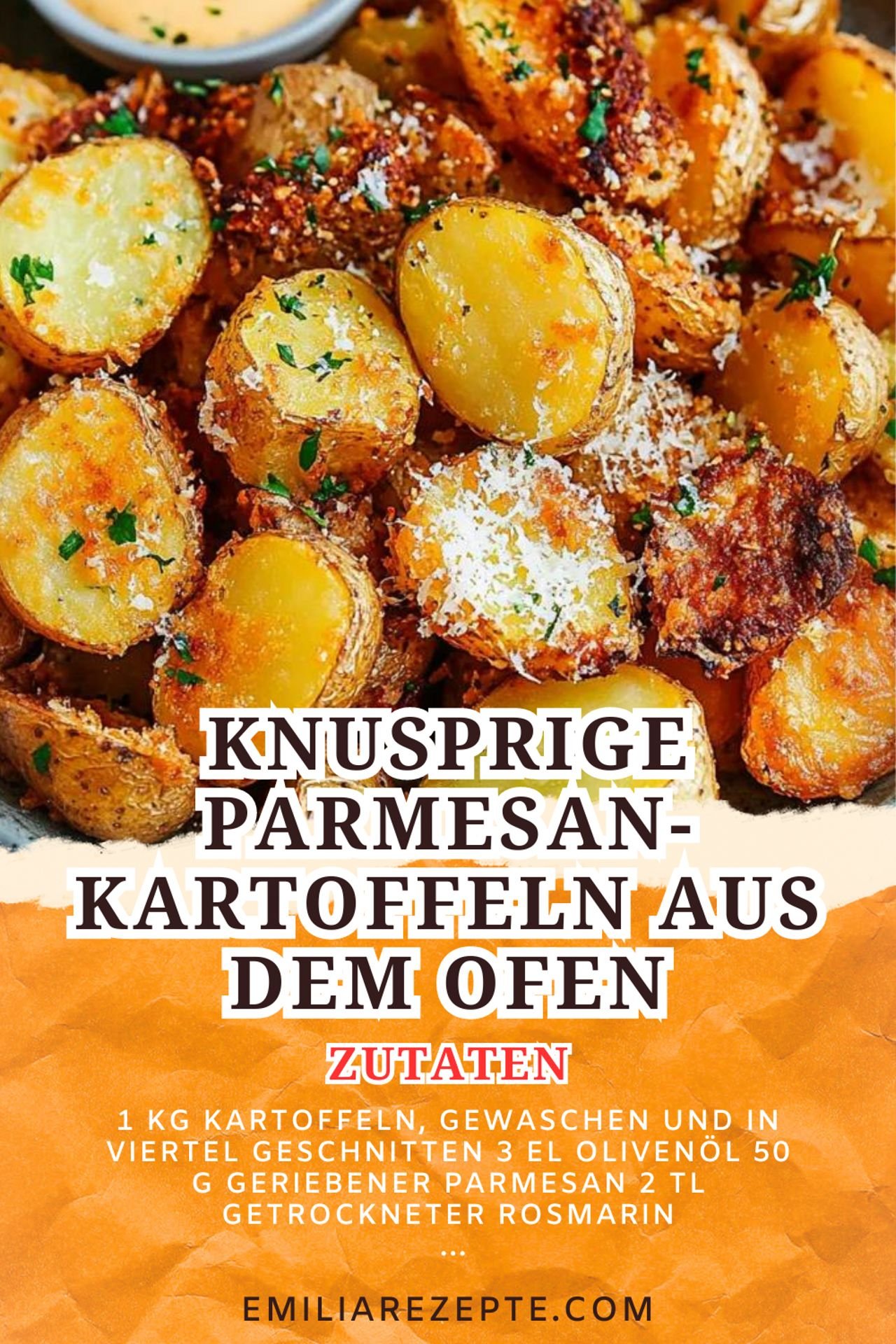 Knusprige Parmesan-Kartoffeln aus dem Ofen: Einfaches Kartoffel Rezept für jeden Anlass