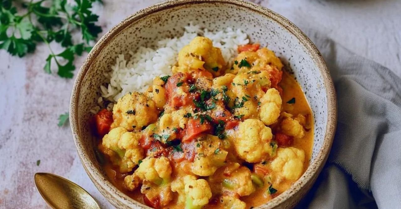 Blumenkohl Rezept: Würziges Curry aus dem Ofen - Einfach und Lecker