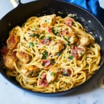Cremige Pasta Rezepte: Hähnchen Carbonara Deluxe