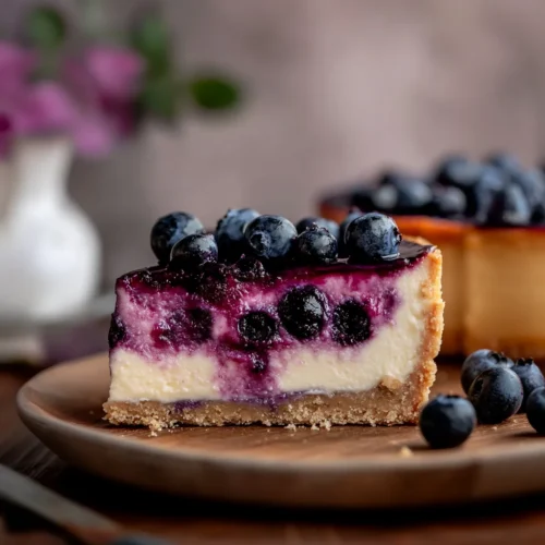 Der beste Blaubeer-Cheesecake: Ein himmlisches Kuchen Rezept für Genieße