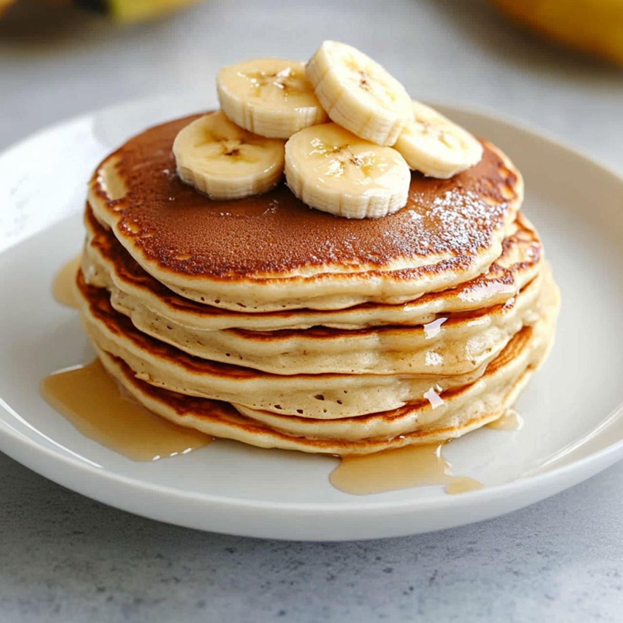 Gesunde Rezepte: Leckere Low-Carb Bananen-Haferflocken Pancakes