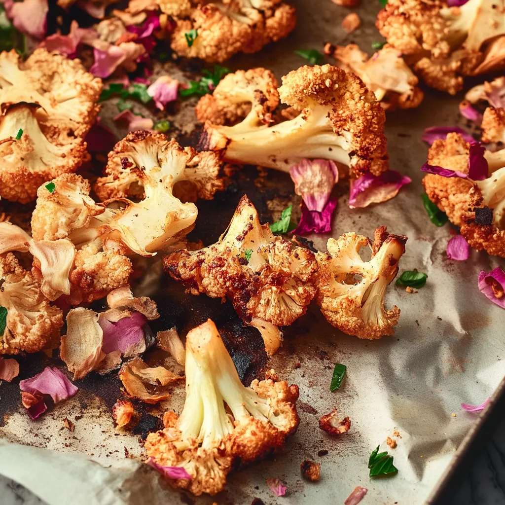 Gesunde Rezepte: Würziger Blumenkohl aus dem Ofen als knusprige Beilage