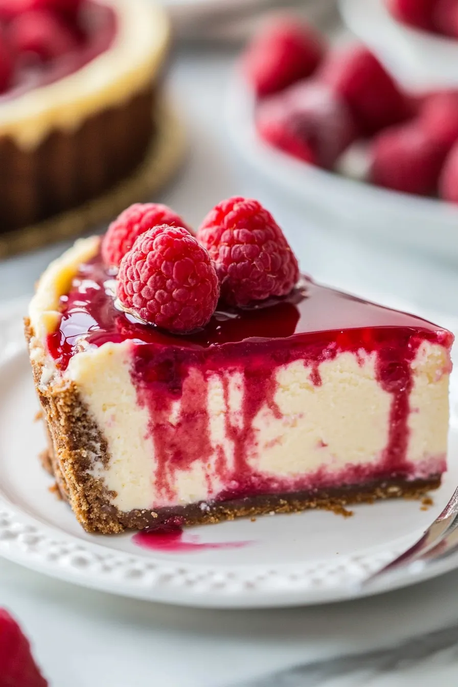 Himbeer-Käsekuchen: Cremiger Genuss mit fruchtigem Twist