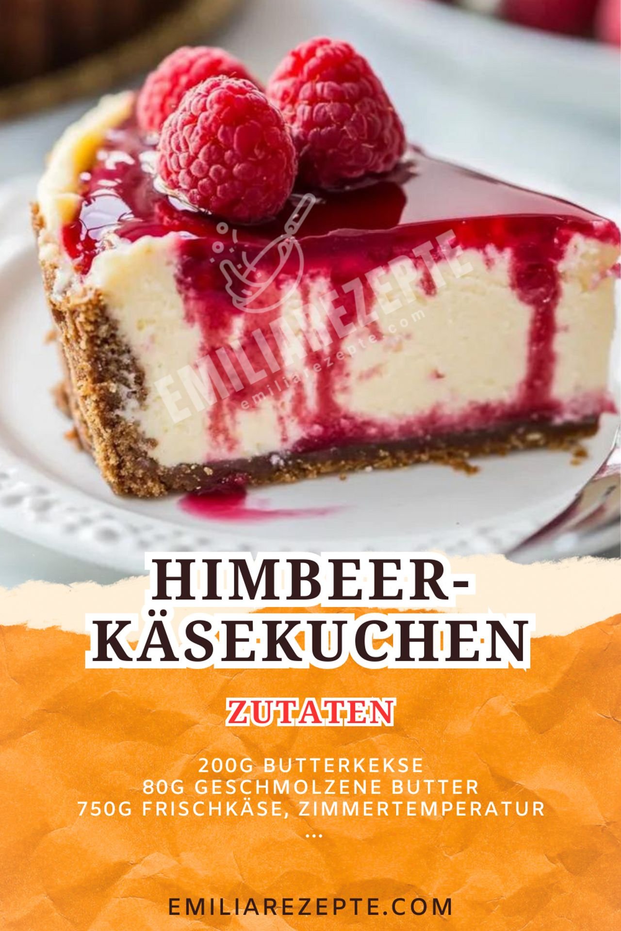 Himbeer-Käsekuchen: Cremiger Genuss mit fruchtigem Twist